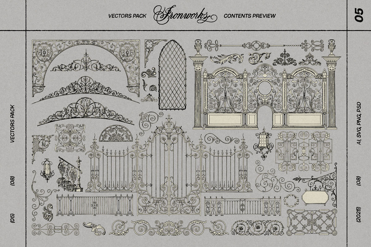 Ironworks Vectors, an Object Graphic by MiksKS (Photo 12 of 15)