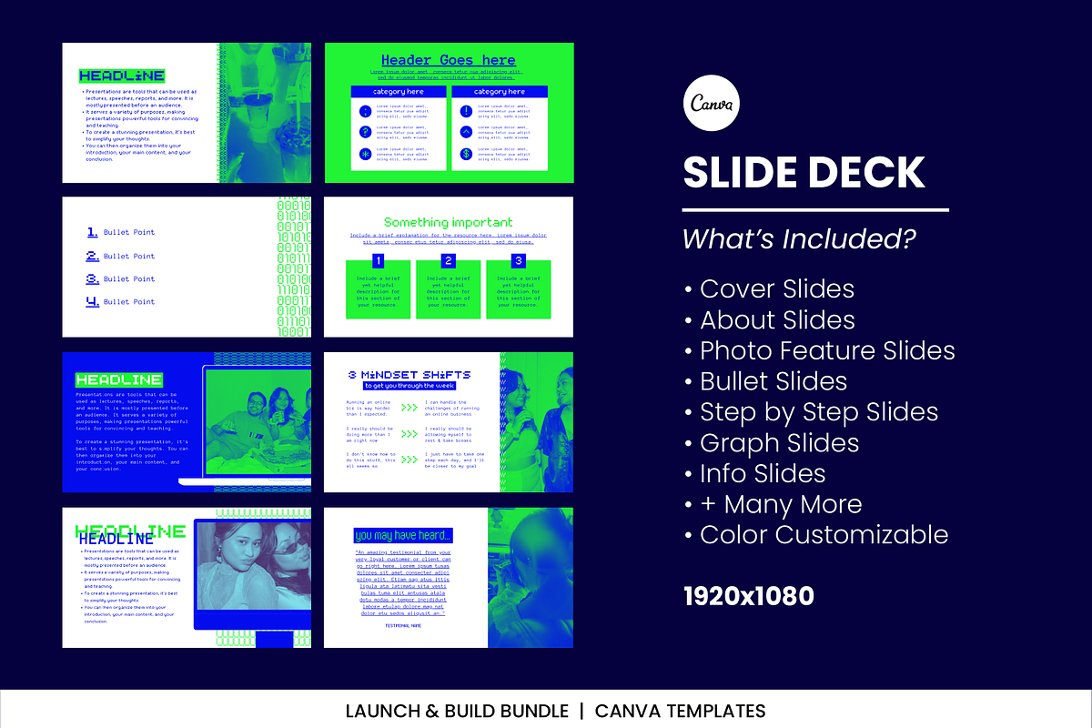 90s Brutalist Presentation Template, a Presentation Template by WorkShy Studio (Photo 2 of 6)