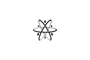 Minimalist Global Network Logo, a Branding & Logo Template by Luxury Logos (Thumbnail 3 of 4)