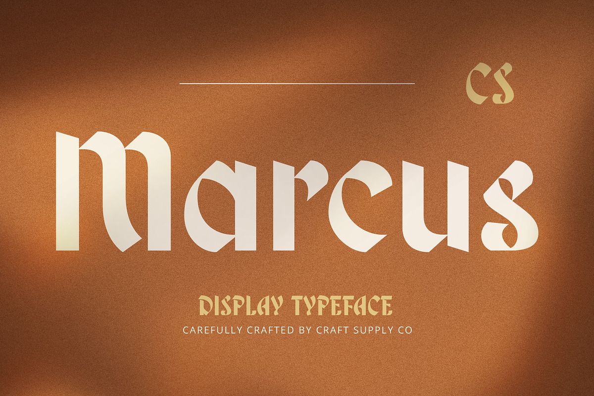 Oktoberfest Font Bundle, a Blackletter Font by Craft Supply Co. (Photo 2 of 11)
