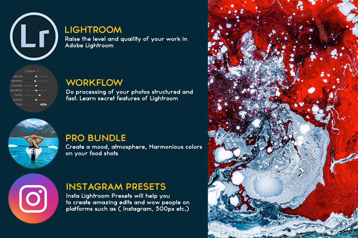 Bundle Lightroom Presets, an Action Add-On by Lavinsky Art Store (Photo 2 of 36)