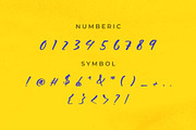 Thom Dinar: Vibrant Handwriting Font, a Handwritten Font by Jogiia Digital (Thumbnail 4 of 6)