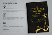 Corporate Awards Program Book, a Brochure Template by Oshin Design (Thumbnail 5 of 7)