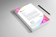 Colourful business letterhead, a Stationery Template by mdmijanur0187 (Thumbnail 3 of 8)