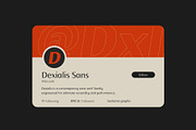 Dexialis - Sans Serif Font Family, a Sans Serif Font by Bartama Graphic (Thumbnail 9 of 10)