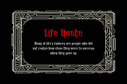 Nightshade Blackletter Font, a Blackletter Font by UICreative (Thumbnail 8 of 13)