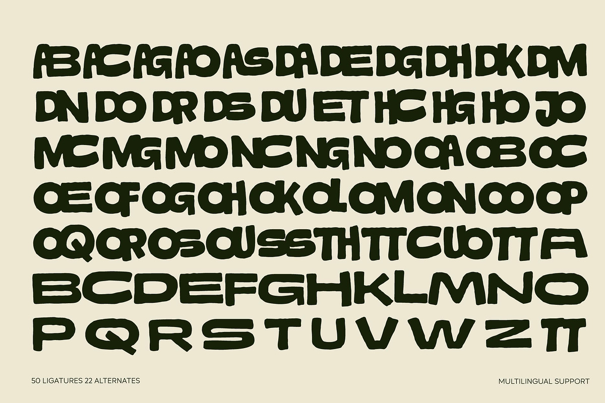 Jetsy; Playful Bold Display Font, a Sans Serif Font by Eko Bimantara (Photo 8 of 11)