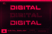 Digital Obelisk – A Cyberpunk Font, a Serif Font by Pathfinder Goods (Thumbnail 2 of 9)