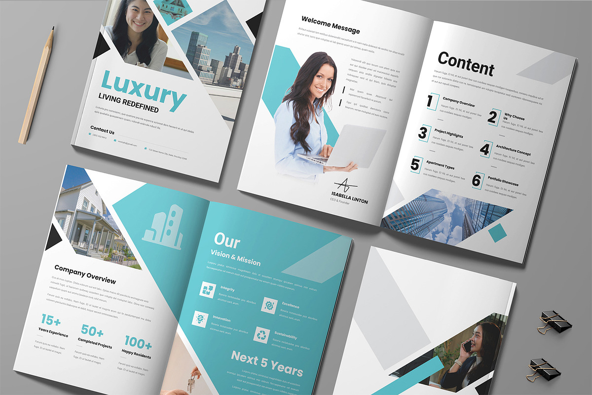 Real Estate Template Design, a Brochure Template by White Graphic (Photo 1 of 11)