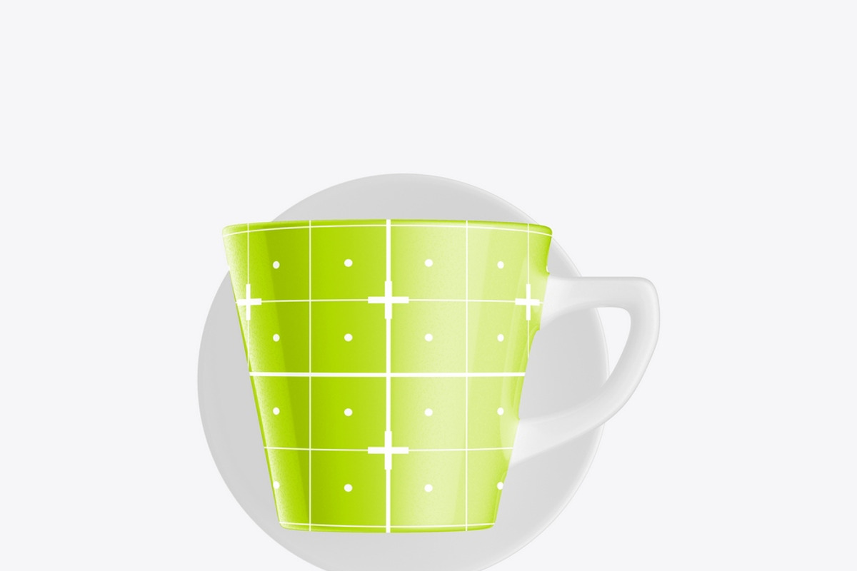 Ceramic Coffee Cup Mockup, an Advertising Mockup by OneVectorStock (Photo 10 of 13)