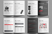 Conference Agenda Schedule Guide, a Brochure Template by MightyDesign (Thumbnail 3 of 6)