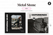 Metal stone social media graphic, a Social Media Template by Chanut is industries (Thumbnail 3 of 11)