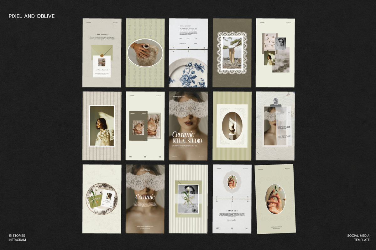 RITUAL / Stories Social Media KIT, a Social Media Template by Pixel And Oblivé (Photo 6 of 6)