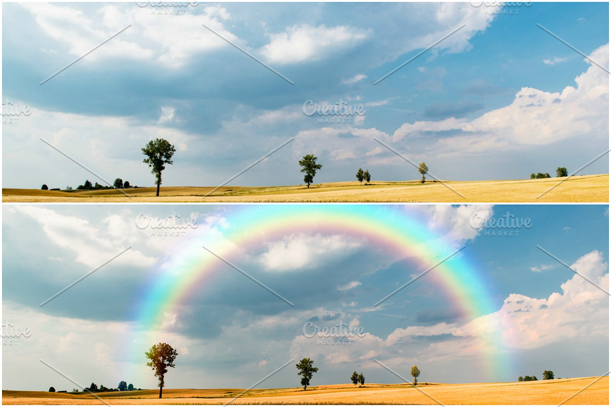 Rainbow overlays, an Object Graphic by ArtuscoDesign (Photo 2 of 5)