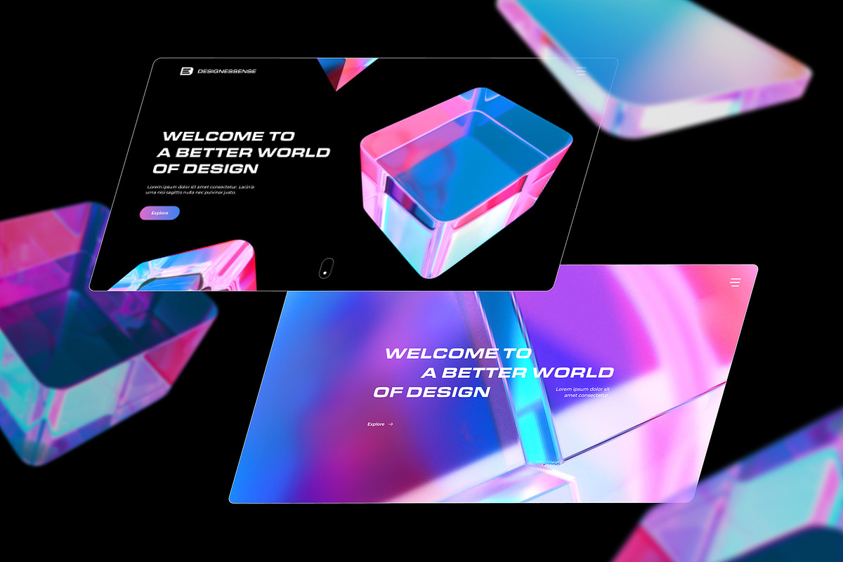 3D Fluid Glass - 90 illustrations, an Object Graphic by assetpro.design (Photo 8 of 11)