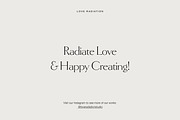 CANVA PS Instagram Templates Posts, a Social Media Template by Love Radiation Studio (Thumbnail 16 of 16)