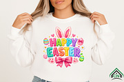 Preppy Brushstroke Happy Easter png, an Illustration by Craft Nest (Thumbnail 3 of 6)