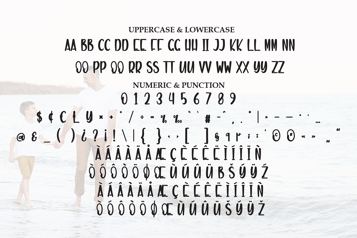Father Vacation | Script Font, a Script Font by Scratchones (Photo 7 of 8)