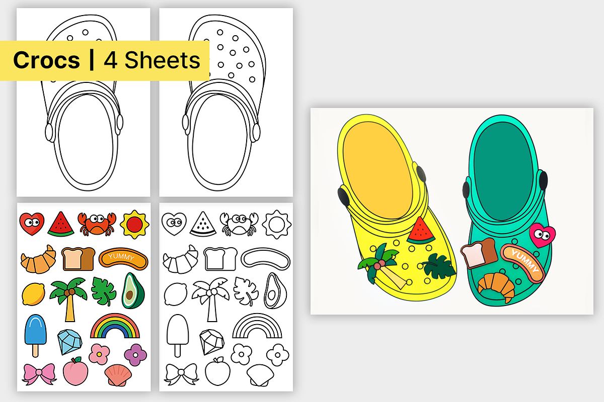 10 Summer Beach Art Activities, an Education Illustration by DRAWINART (Photo 7 of 11)