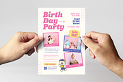 Y2K Birthday Party Flyer Template, a Flyer Template by BrandPacks (Thumbnail 3 of 4)