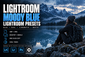 Moody Blue Lightroom Presets