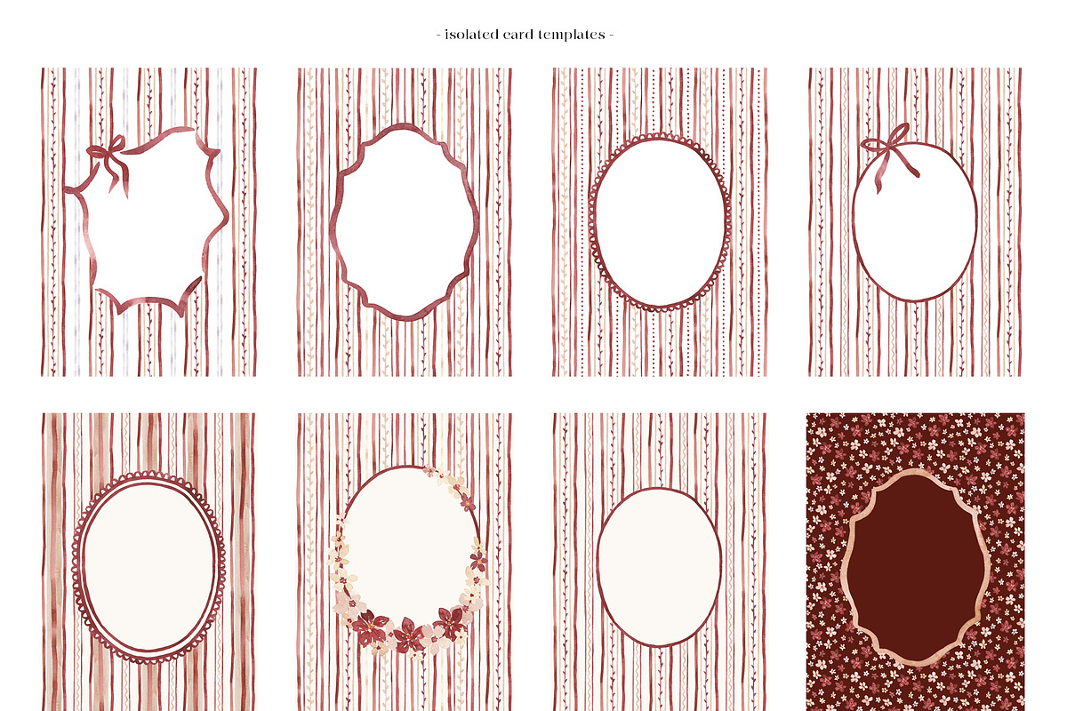 Retro Baby Shower Set, an Object Illustration by SirenaArt (Photo 10 of 21)
