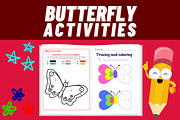 Butterfly Crafts Activities Workbook, a Templates & Theme by Premium Digital Templates (Thumbnail 4 of 4)