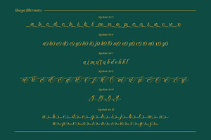 Honya Typeface