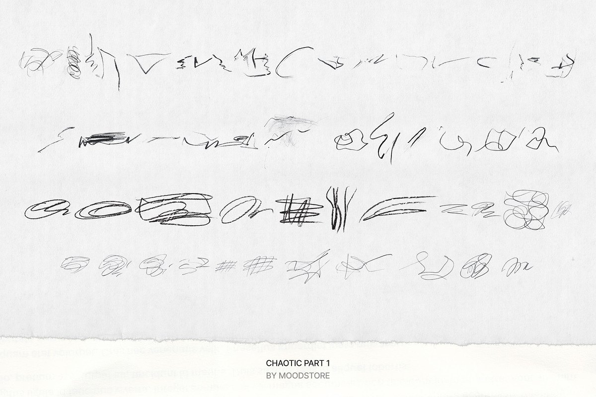 Pencil Scribble Elements 450+, an Object Graphic by MOODSTORE (Photo 3 of 17)