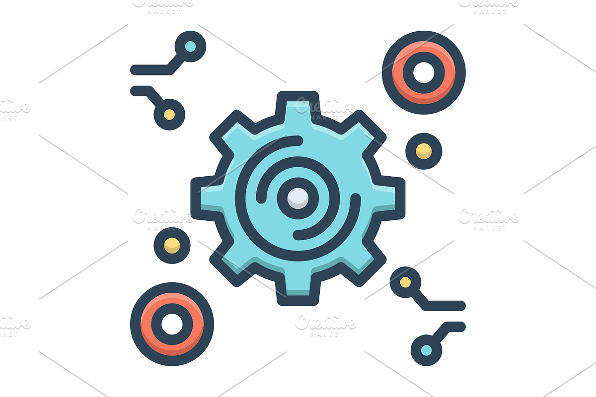 Advanced progressive color icon, a Duotone Icon by Creative priyanka