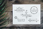 Pigeon Scout Font Collection, a Sans Serif Font by Hatch Design Workshop (Thumbnail 5 of 7)