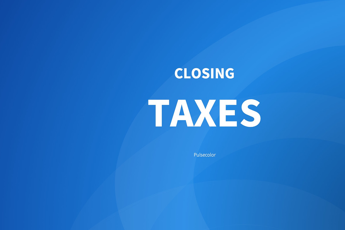 TAXES PowerPoint Infographics Slides, a Presentation Template by Pulsecolor