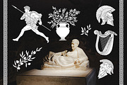 Greek aesthetics, a Decorative Illustration by Chikovnaya (Thumbnail 6 of 9)