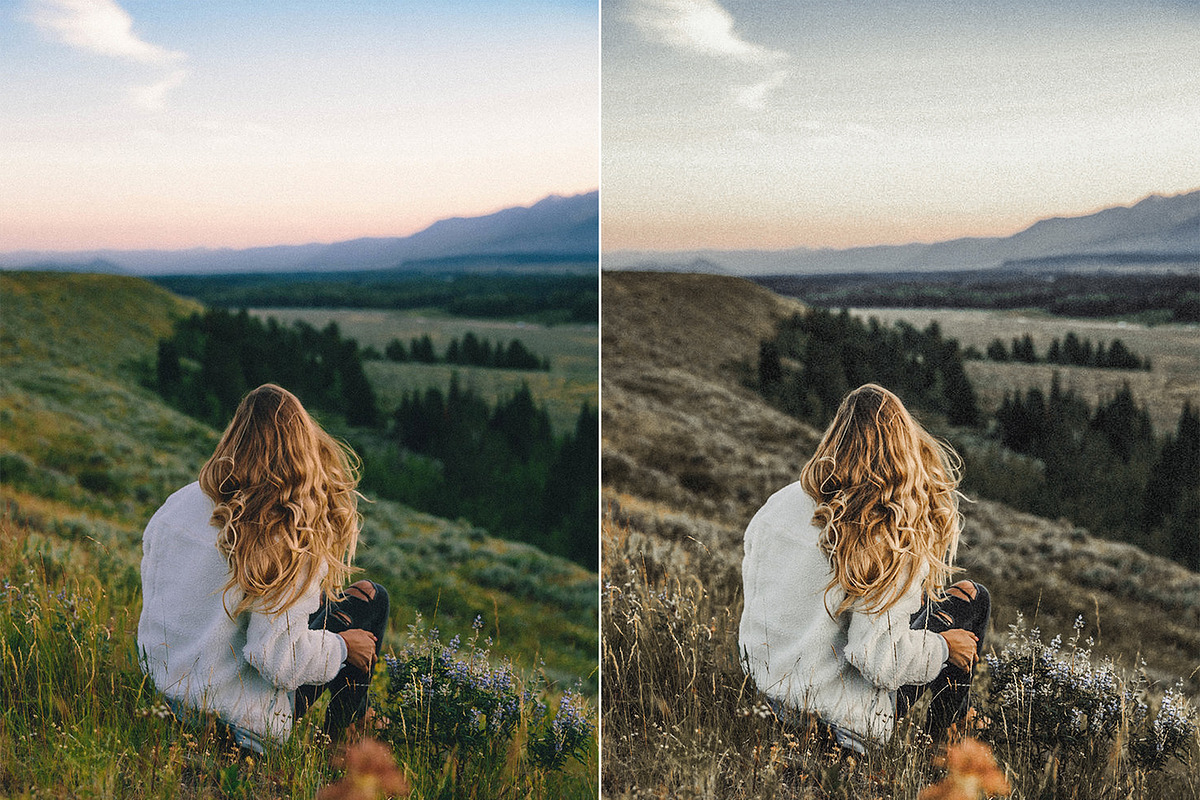 9 Nature Landscape Lightroom presets, a Preset Add-On by Presets by Yevhen (Photo 3 of 10)