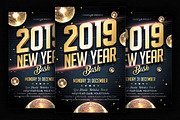 New Year Bash, a Flyer Template by DesignWorkz (Thumbnail 1 of 2)