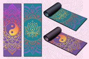 Patterns for yoga mats, a Pattern Graphic by Katika Shop (Thumbnail 5 of 7)