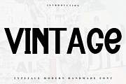 Vintage, a Sans Serif Font by InermediaSTUDIO (Thumbnail 1 of 7)