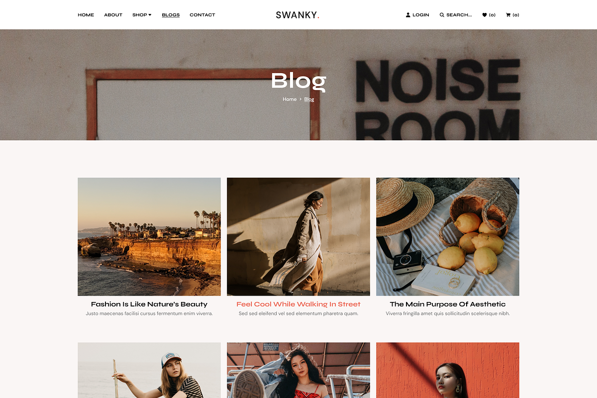 Swanky Fashion Store Figma Template, a Websites & App Template by TemplatesJungle (Photo 17 of 23)