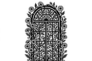 50 Floral French Window Ornament, a Decorative Illustration by Amazin_art (Thumbnail 21 of 35)