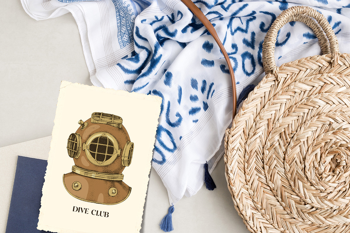 Nostalgia - vintage objects set, an Object Graphic by handsketched (Photo 5 of 10)
