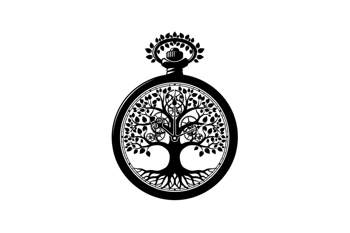 Steampunk Tree of Life Symbol Bundle, an Illustration by yasushie (Photo 18 of 31)