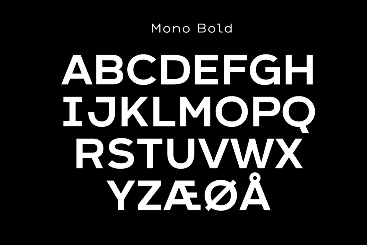 Arkibal Mono, a Sans Serif Font by Jan-Christian Bruun (Photo 12 of 14)