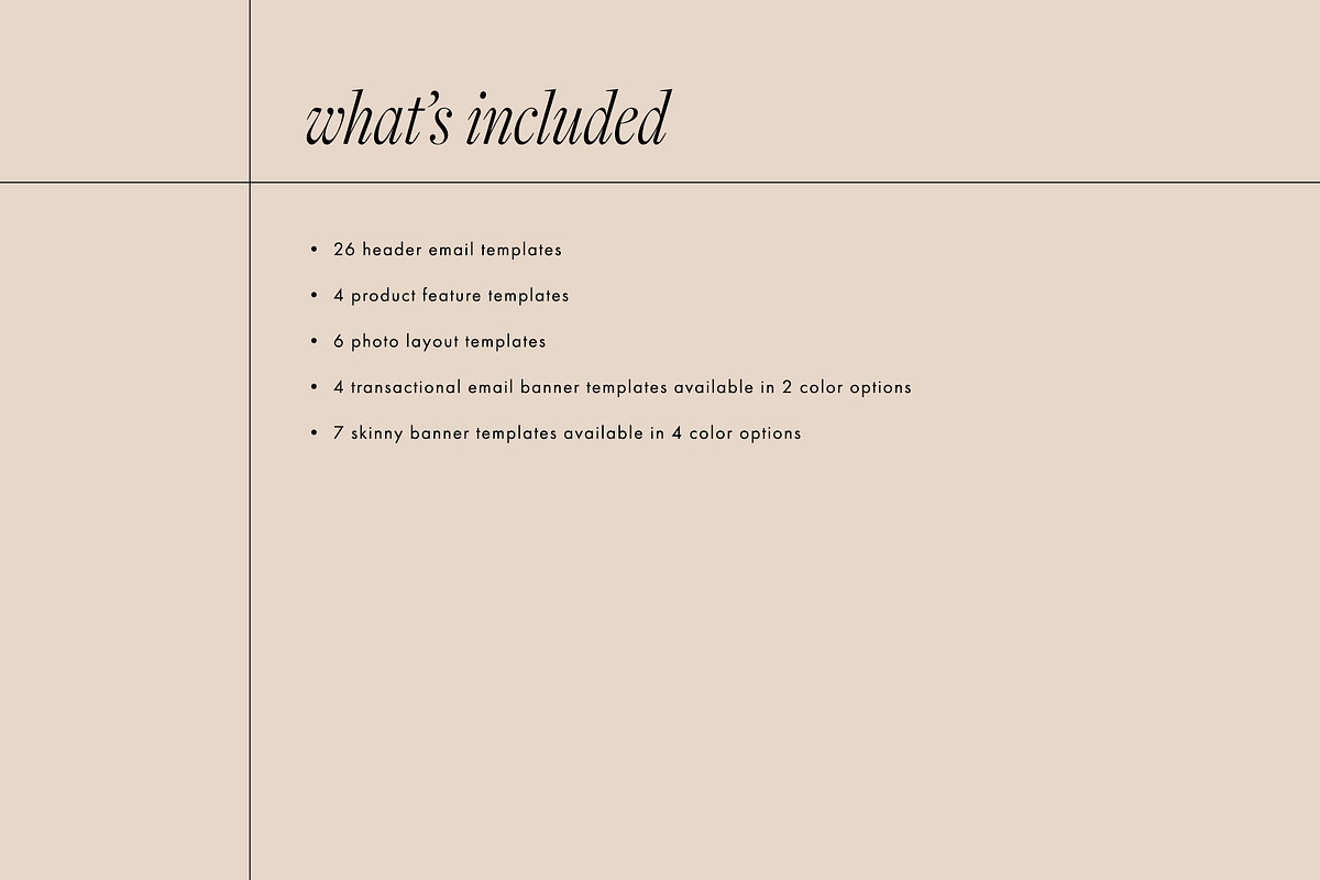 Stylish Canva Email Template Bundle, an Email Template by KikiBunnyCreative (Photo 10 of 12)