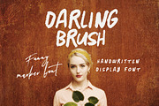 Darling - Handwritten Font, a Font by Cruzine (Thumbnail 1 of 6)