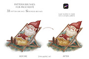 Procreate Brushes - Pattern Brushes, a Brush Add-On by Jenny Quince (Thumbnail 6 of 13)