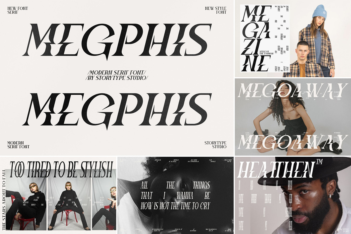 SALE! Mega Bundle 50+ Modern Font!, a Serif Font by Storytype Studio (Photo 18 of 53)