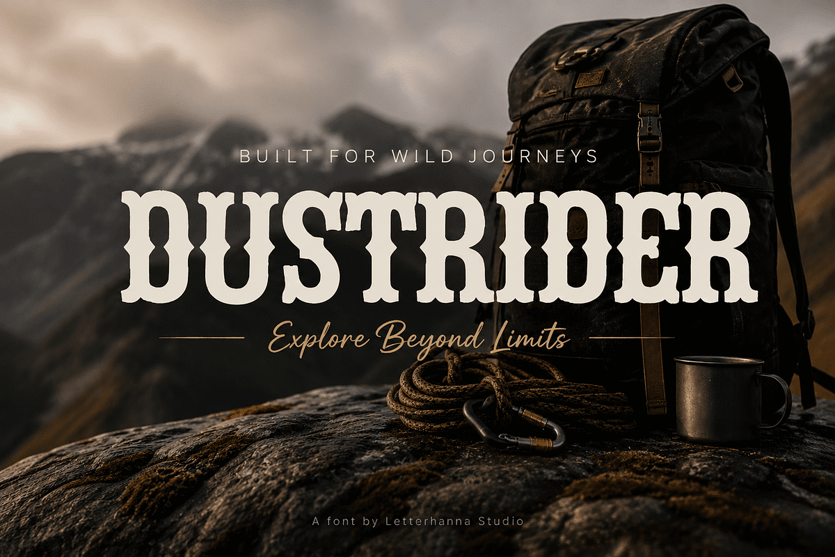 Sparkwolf: A Wanted Poster Font, a Handwritten Font by Letterhanna Studio (Photo 5 of 9)