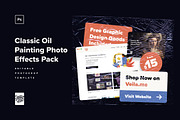 Classic Oil Painting Photo Effects, a Layer Style Add-On by Creative Veila (Thumbnail 10 of 10)