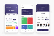 Kripton - Crypto Wallet iOS App, an App Template by peterdraw (Thumbnail 2 of 10)