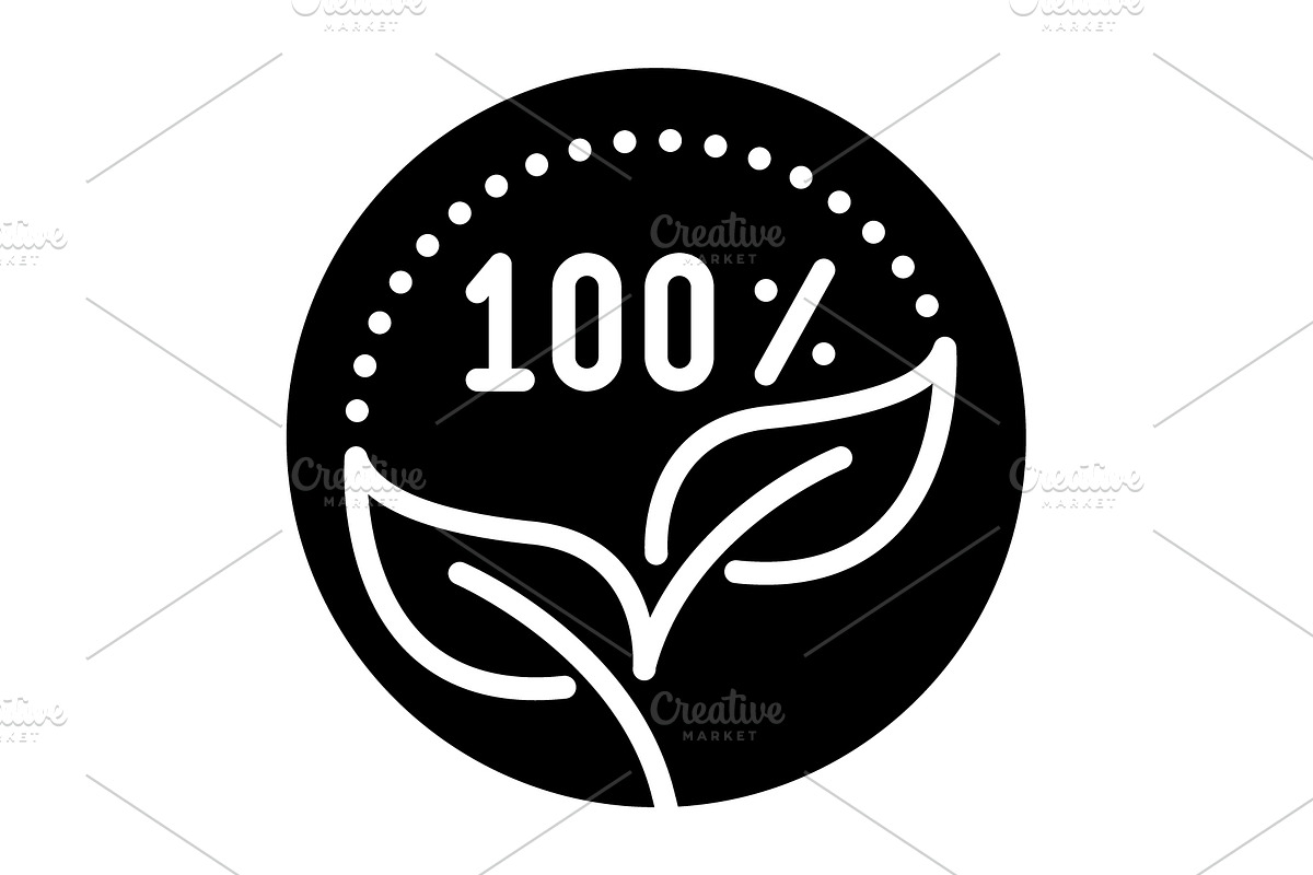 Organic leaf solid icon, a Solid Icon by Creative priyanka